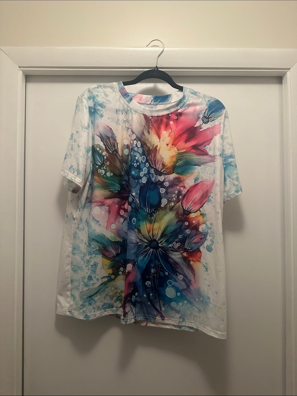 Colorburst Floral Graphic Tee